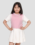 Little M 2In1 Bear Midi Dress Anak Perempuan