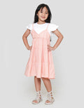 Little M 2In1 Tier Midi Dress Anak Perempuan