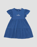Little M Crinkle With Ruffle Midi Dress Anak Perempuan