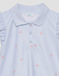 Little M Polo Aop Pita Midi Dress Anak Perempuan