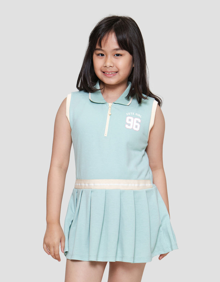 Little M Rok Tennis Midi Dress Anak Perempuan