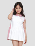 Little M Kerah Midi Dress Anak Perempuan