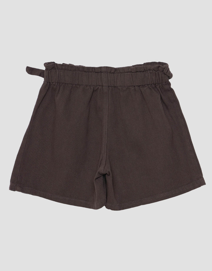 Little M Woven Simpul Pita Celana Pendek Anak Perempuan