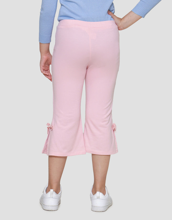 Little M Knit Slit Samping Celana Panjang Anak Perempuan