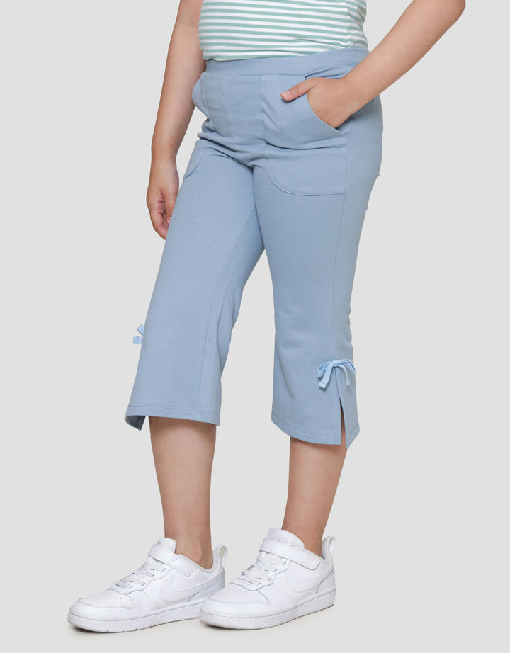 Little M Slit Samping Celana Panjang Anak Perempuan