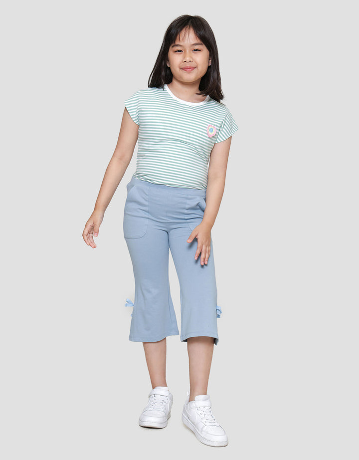 Little M Slit Samping Celana Panjang Anak Perempuan