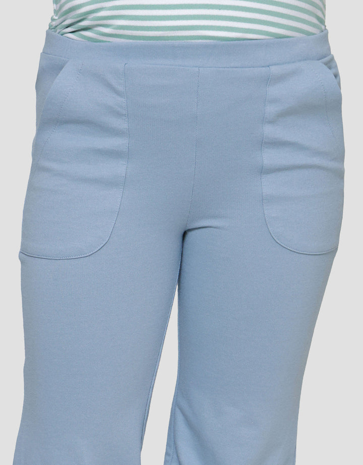 Little M Slit Samping Celana Panjang Anak Perempuan