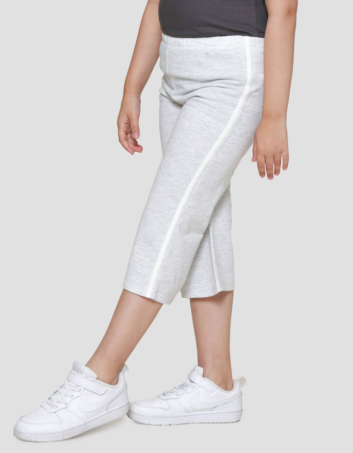 Little M Knit Tape Samping Celana Panjang Anak Perempuan