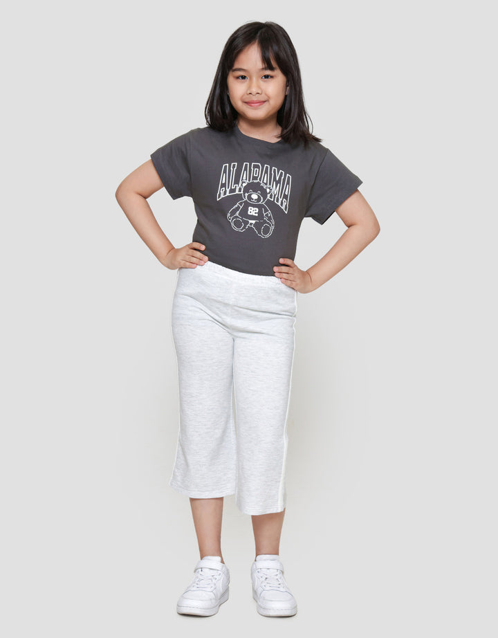 Little M Knit Tape Samping Celana Panjang Anak Perempuan