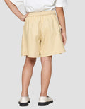 Little M Lipit Pita Twill Celana Rok Anak Perempuan