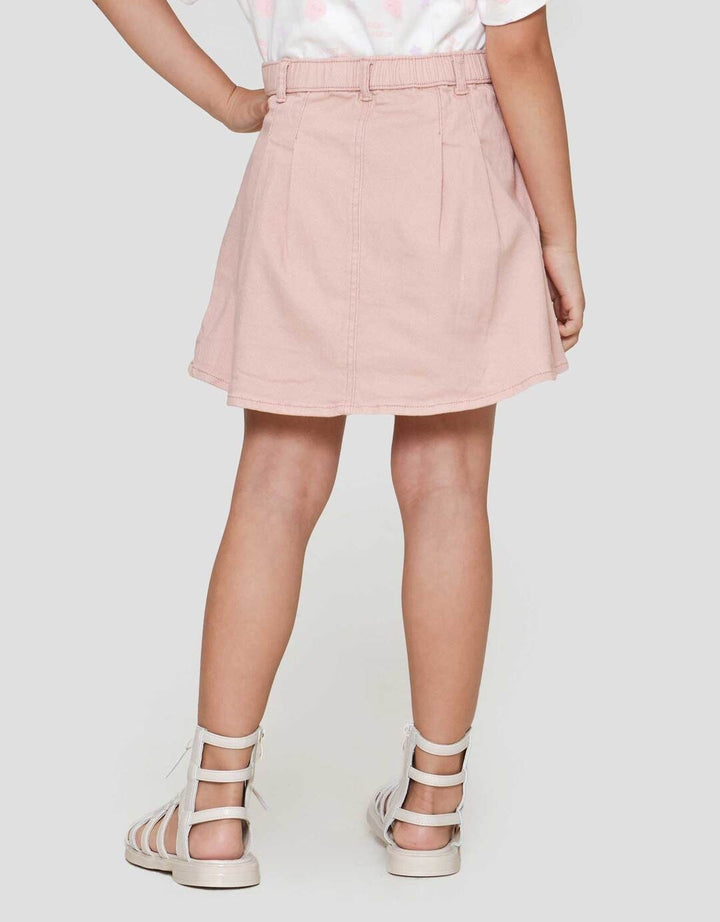 Little M Lipit Rok Mini Anak Perempuan