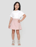 Little M Lipit Rok Mini Anak Perempuan