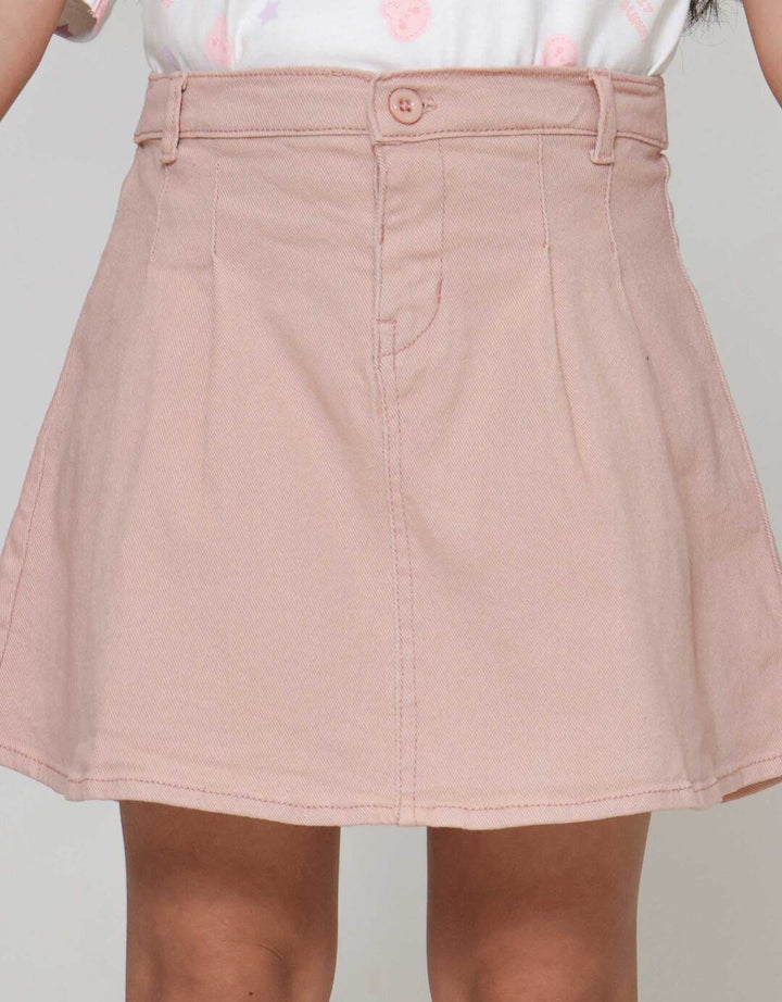 Little M Lipit Rok Mini Anak Perempuan