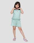 Little M Short Three Set Pakaian Anak Perempuan