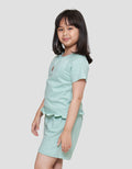 Little M Short Three Set Pakaian Anak Perempuan