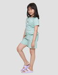 Little M Short Three Set Pakaian Anak Perempuan