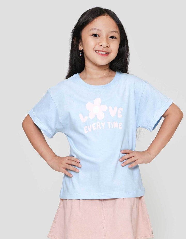 Little M Lover Everytime Kaos Anak Perempuan