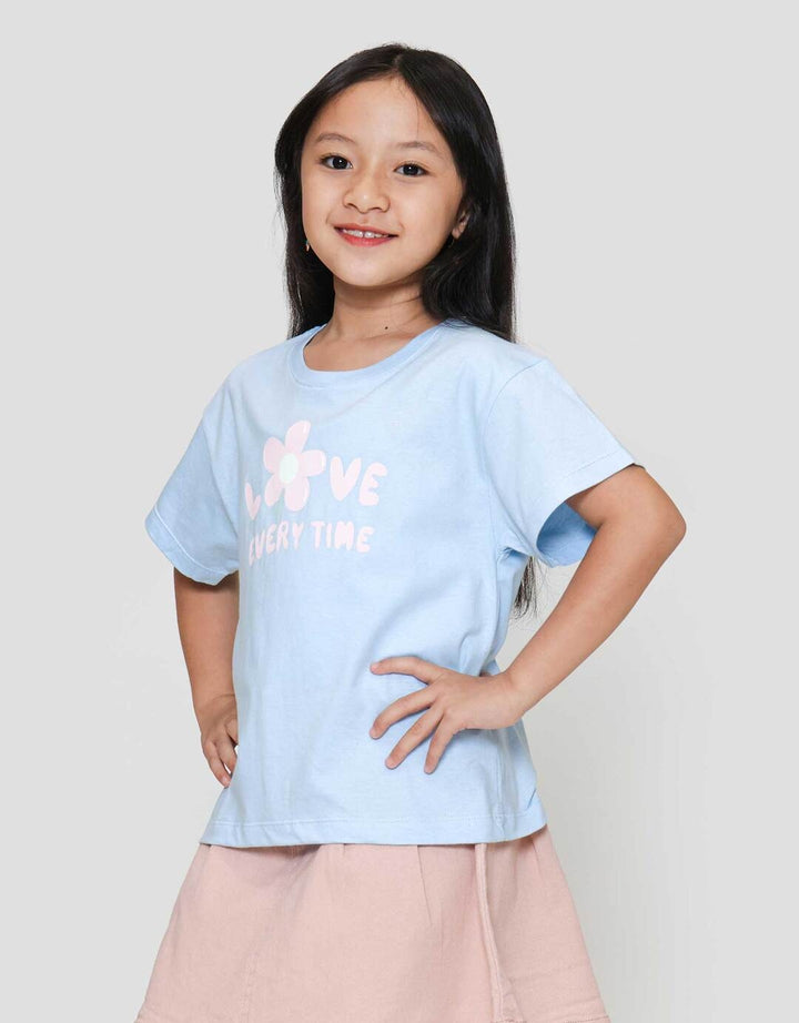 Little M Lover Everytime Kaos Anak Perempuan