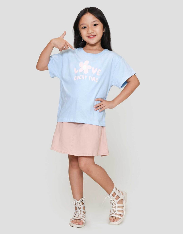 Little M Lover Everytime Kaos Anak Perempuan