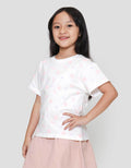 Little M Aop Rabbit Kaos Anak Perempuan