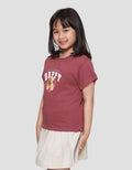 Little M Happy Bear Kaos Anak Perempuan