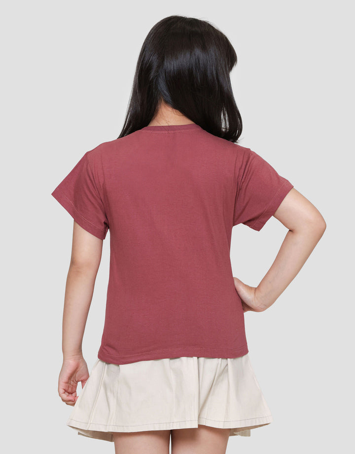 Little M Happy Bear Kaos Anak Perempuan