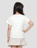 Little M Tee Aop Lemon Kaos Anak Perempuan