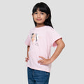 Little M Foil Cat Kaos Anak Perempuan