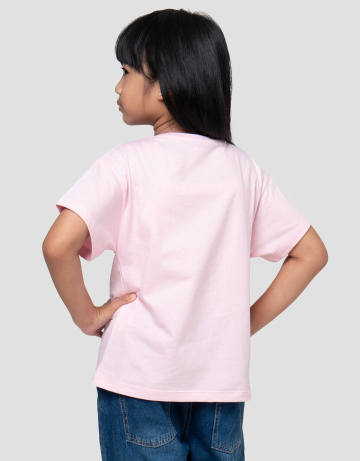 Little M Foil Cat Kaos Anak Perempuan