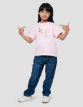 Little M Foil Cat Kaos Anak Perempuan
