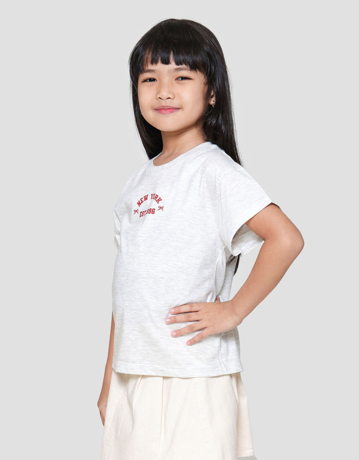 Little M Tee Ny Est Kaos Anak Perempuan