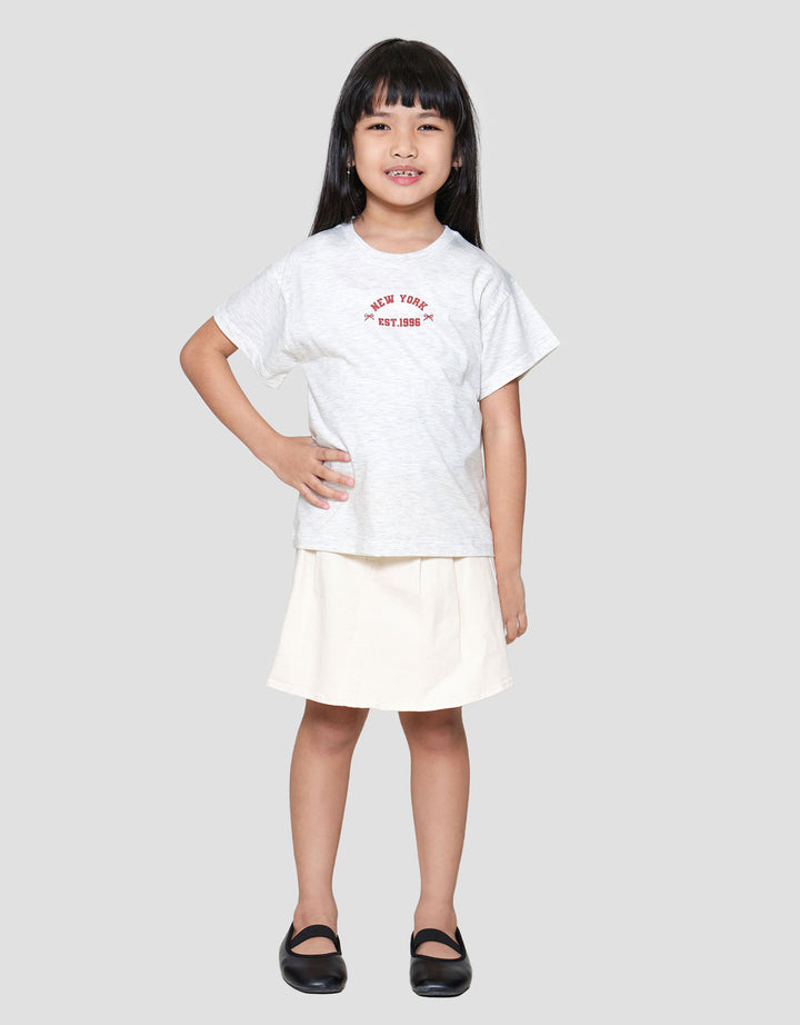 Little M Tee Ny Est Kaos Anak Perempuan