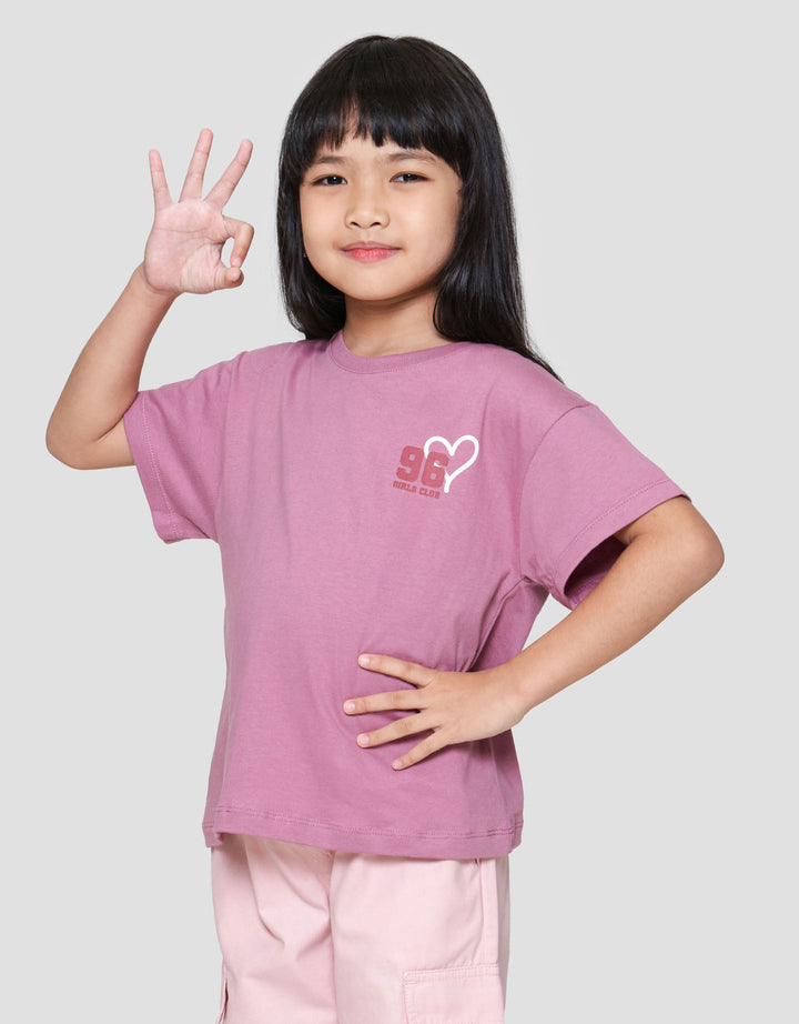 Little M Tee 96 Heart Kaos Anak Perempuan