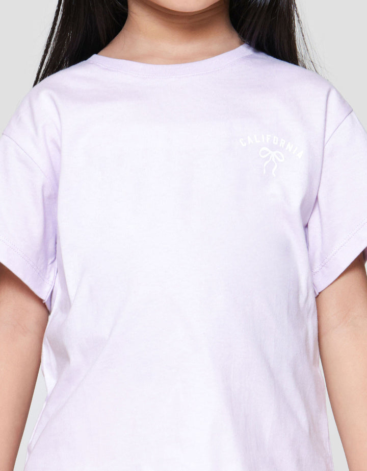 Little M Tee California Pita Kaos Anak Perempuan