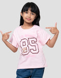 Little M Ki Simply Number Kaos Anak Perempuan