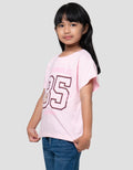 Little M Ki Simply Number Kaos Anak Perempuan
