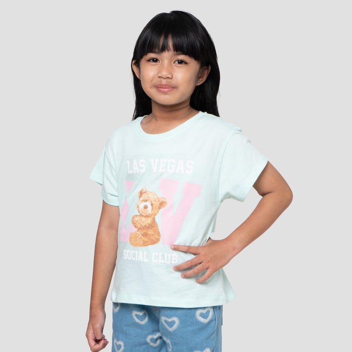 Little M Lov Kaos Anak Perempuan