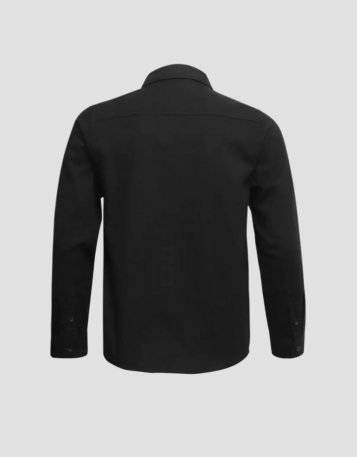 Cool Nyaman Kemeja Polos Anak Laki-laki