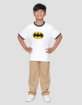 Character Batman Logo Bdr Handuk Print Kaos Anak Laki-laki