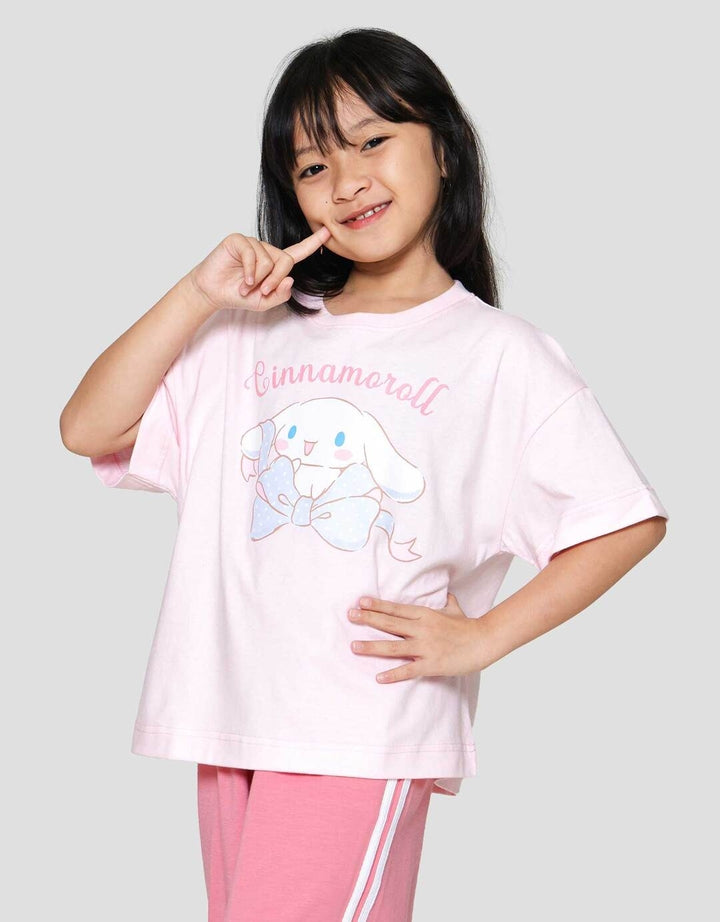 Character Cinnamoroll Pita Kaos Anak Perempuan