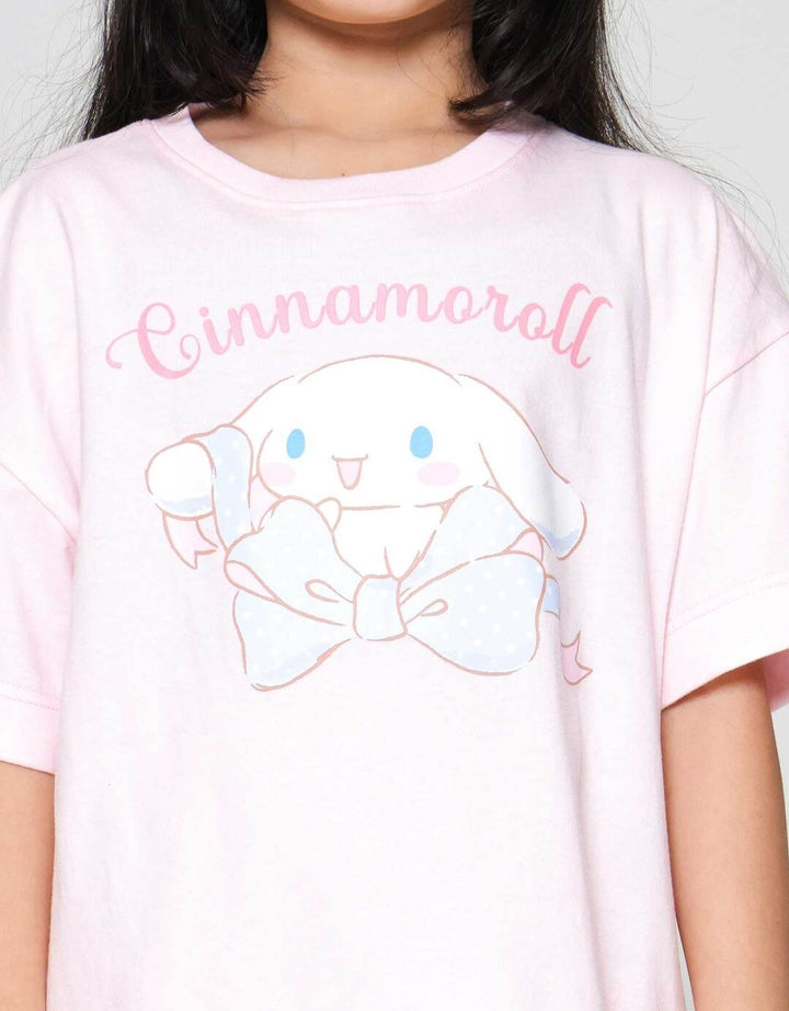 Character Cinnamoroll Pita Kaos Anak Perempuan