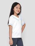 Character Cinnamoroll Sailor Collar Kaos Anak Perempuan