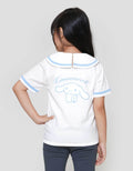 Character Cinnamoroll Sailor Collar Kaos Anak Perempuan
