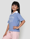 Character Cinnamoroll Collar Kaos Anak Perempuan