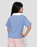 Character Cinnamoroll Collar Kaos Anak Perempuan