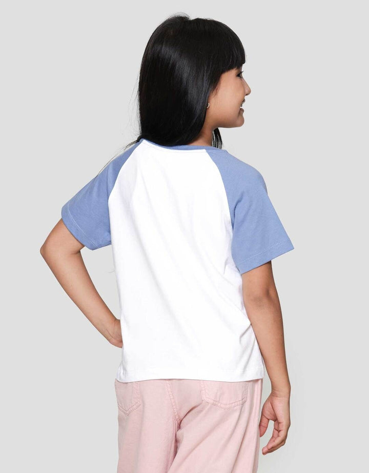 Character Cinnamoroll Raglan Kaos Anak Perempuan