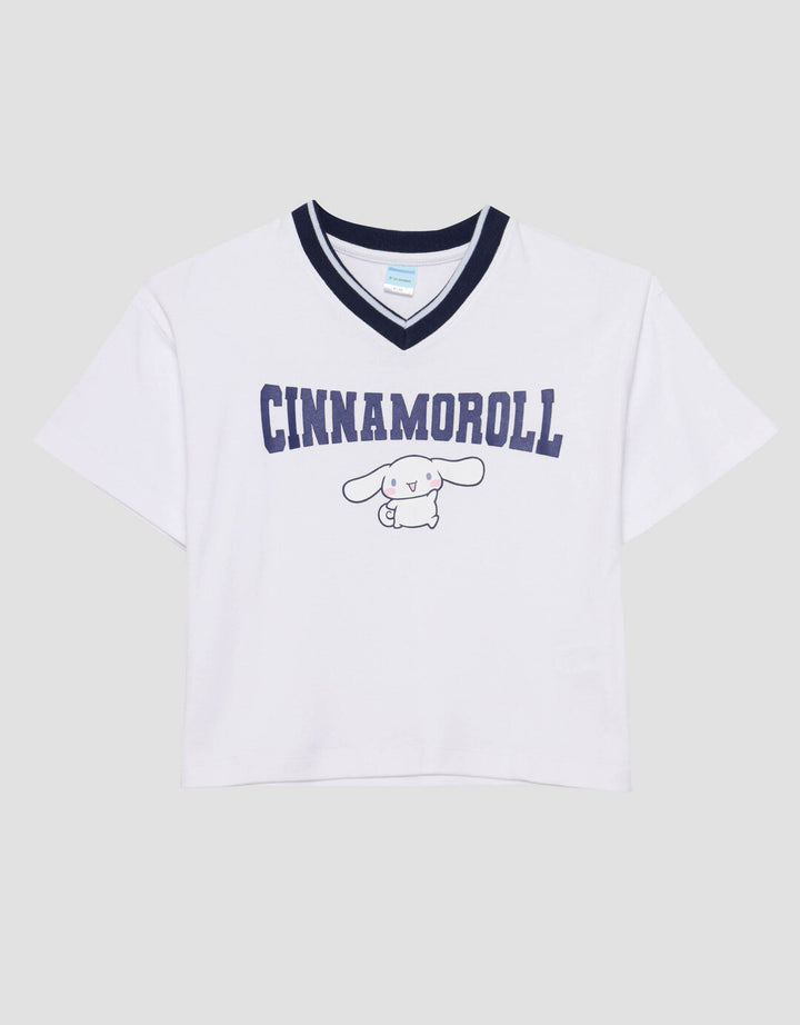 Character Cinnamoroll Rib Kaos Anak Perempuan