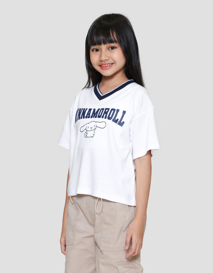 Character Cinnamoroll Rib Kaos Anak Perempuan