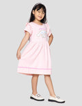 Character Cinnamoroll Midi Dress Anak Perempuan