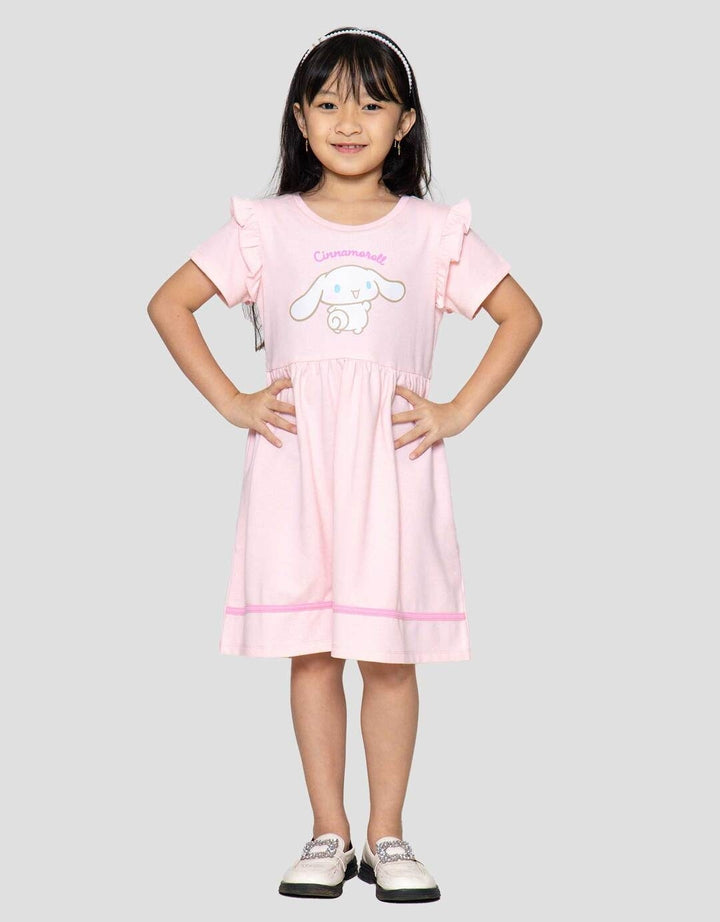 Character Cinnamoroll Midi Dress Anak Perempuan